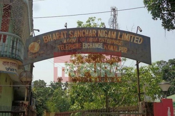 BSNL internet service collapsed for fourth consecutive days at Kamalpur : Authority could not usher any ray of hope BSNL internet service collapsed for fourth consecutive days at Kamalpur : Authority could not usher any ray of hope